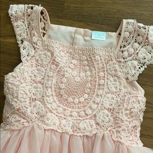 Edgehill Collection Girls Blush Pink Dress